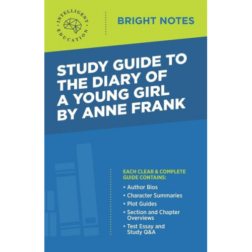 Study Guide to The Diary of a Young Girl by Anne Frank