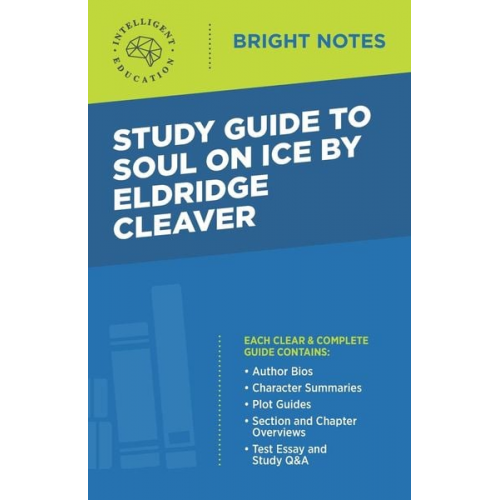 Study Guide to Soul on Ice by Eldridge Cleaver