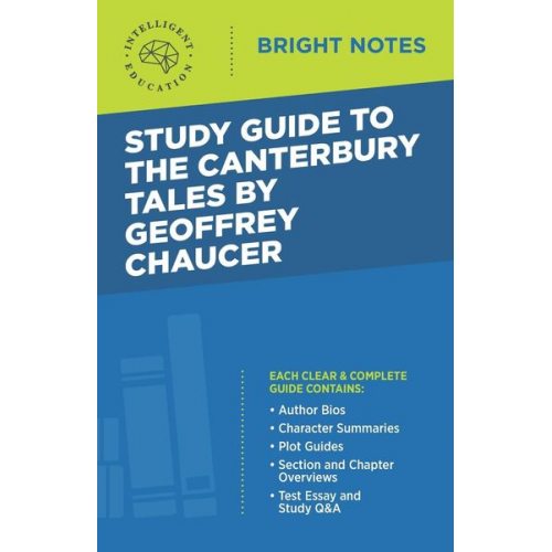 Study Guide to The Canterbury Tales by Geoffrey Chaucer