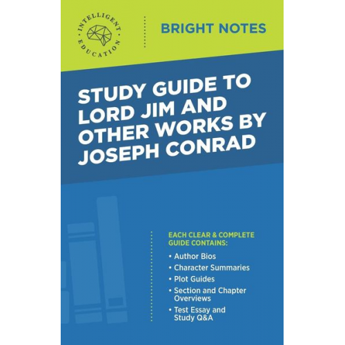 Study Guide to Lord Jim and Other Works by Joseph Conrad