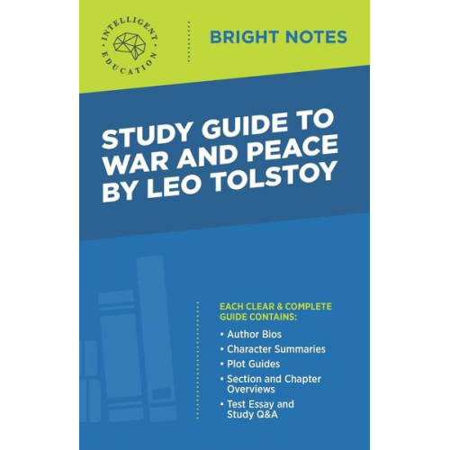 Study Guide to War and Peace by Leo Tolstoy