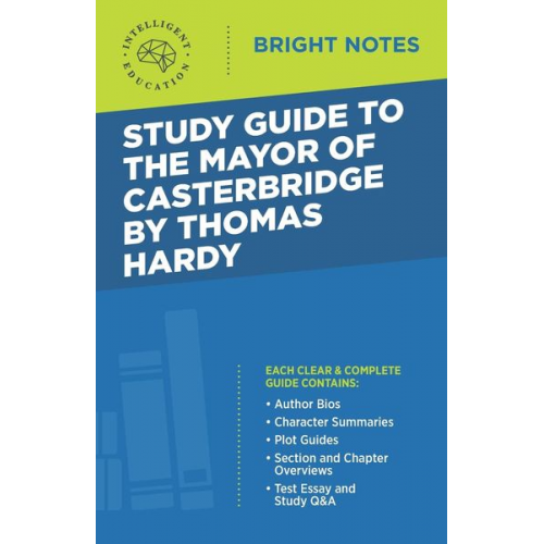 Study Guide to The Mayor of Casterbridge by Thomas Hardy