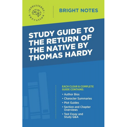 Study Guide to The Return of the Native by Thomas Hardy