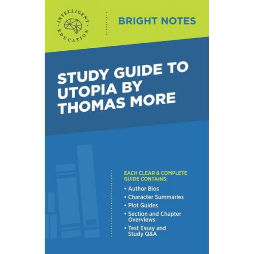 Study Guide to Utopia by Thomas More