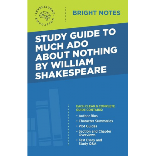 Study Guide to Much Ado About Nothing by William Shakespeare