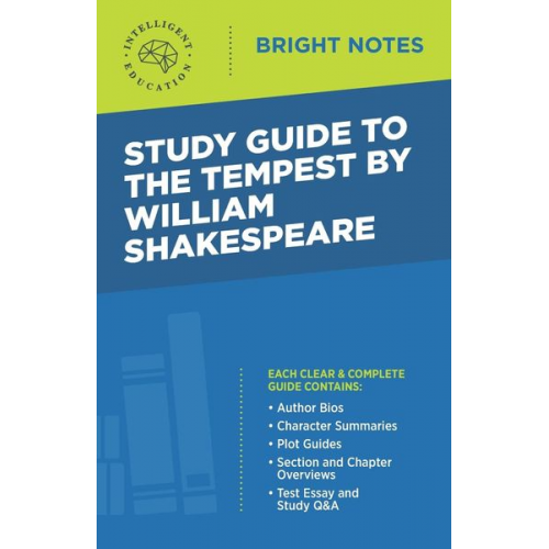 Study Guide to The Tempest by William Shakespeare