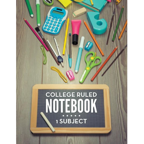 Speedy Publishing Llc - College Ruled Notebook - 1 Subject