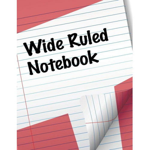 Speedy Publishing Llc - Wide Ruled Notebook