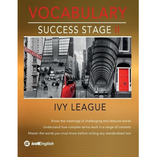 Icon English Institute - Ivy League Vocabulary Success Stage II