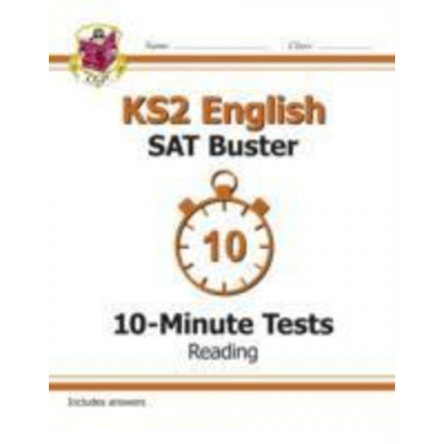 Cgp Books - KS2 English SAT Buster 10-Minute Tests: Reading - Book 1 (for the 2025 tests)