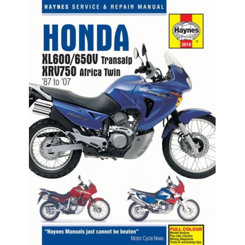 John H. Haynes - Honda Xl600/650v Transalp & Xr