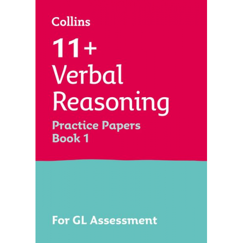 Collins 11 Alison Primrose - 11+ Verbal Reasoning Practice Papers Book 1