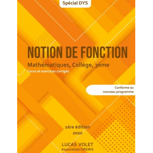 Lucas Volet - Notion de fonction