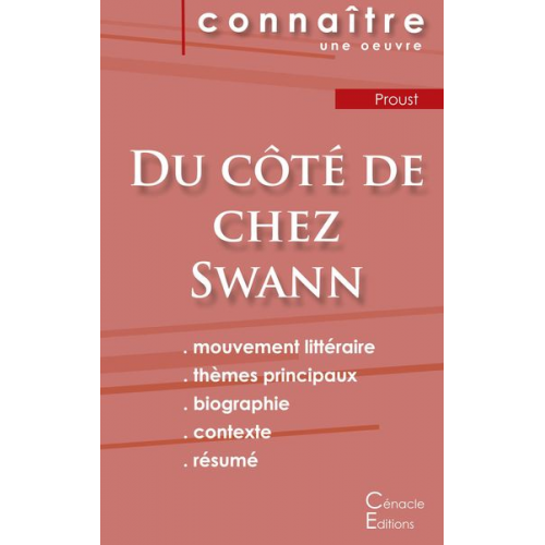 Marcel Proust - Fiche de lecture Du côté de chez Swann de Marcel Proust (analyse littéraire de référence et résumé complet)