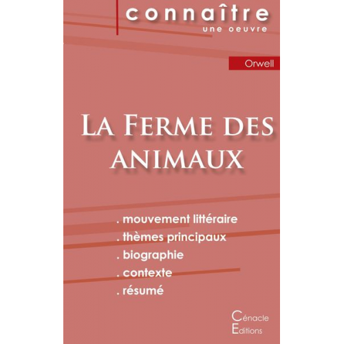 George Orwell - Fiche de lecture La Ferme des animaux de George Orwell (Analyse littéraire de référence et résumé complet)