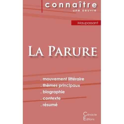 Guy de Maupassant - Fiche de lecture La Parure de Guy de Maupassant (Analyse littéraire de référence et résumé complet)