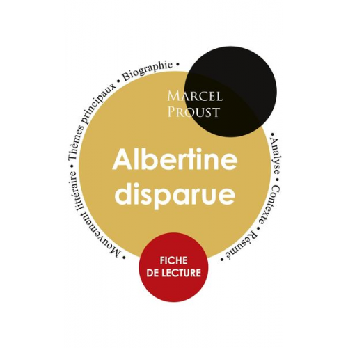 Marcel Proust - Fiche de lecture Albertine disparue (Étude intégrale)