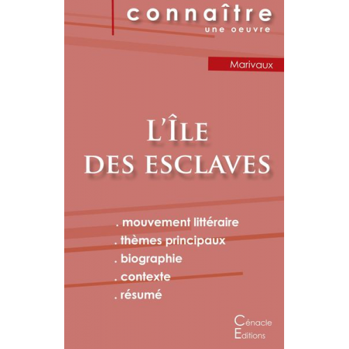 Marivaux - Fiche de lecture L'Île des esclaves de Marivaux (Analyse littéraire de référence et résumé complet)