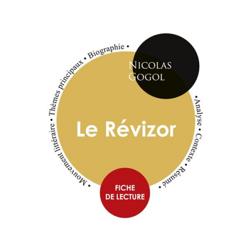 Nicolas Gogol - Fiche de lecture Le Révizor (Étude intégrale)