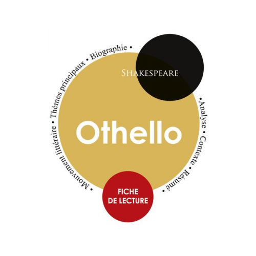 Shakespeare - Fiche de lecture Othello (Étude intégrale)