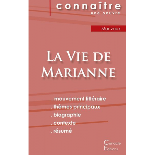 Marivaux - Fiche de lecture La Vie de Marianne de Marivaux (analyse littéraire de référence et résumé complet)