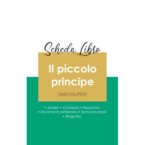 Antoine de Saint-Exupery - Scheda libro Il piccolo principe di Antoine de Saint-Exupéry (analisi letteraria di riferimento e riassunto completo)