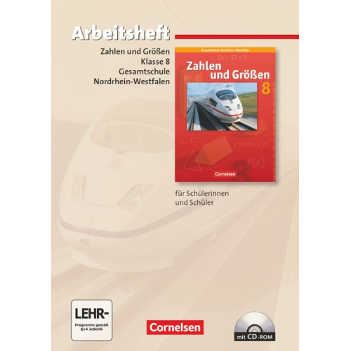 Henning Heske Reinhold Koullen Udo Wennekers - Zahlen und Größen 8. Schuljahr. Arbeitsheft Gesamtschule Nordrhein-Westfalen
