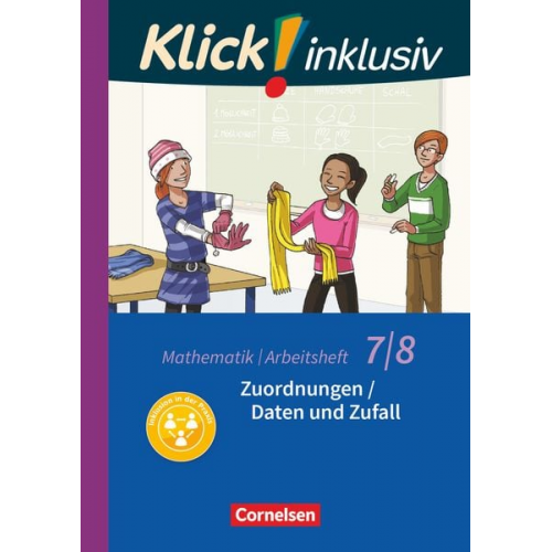 Petra Kühne Elisabeth Jenert - Klick! inklusiv 7./8. Schuljahr - Arbeitsheft 4 - Zuordnungen / Daten und Zufall