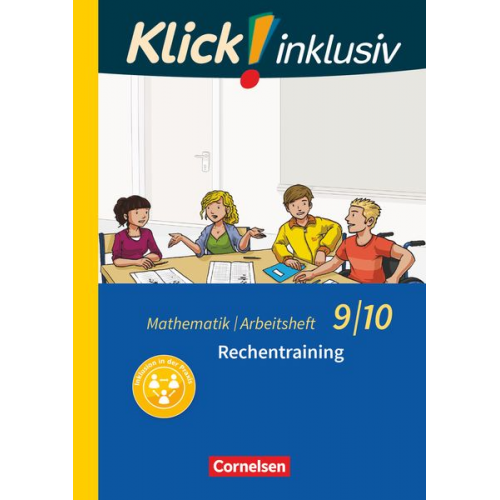 Petra Kühne Elisabeth Jenert - Klick! inklusiv 9./10. Schuljahr - Arbeitsheft 1 - Rechentraining