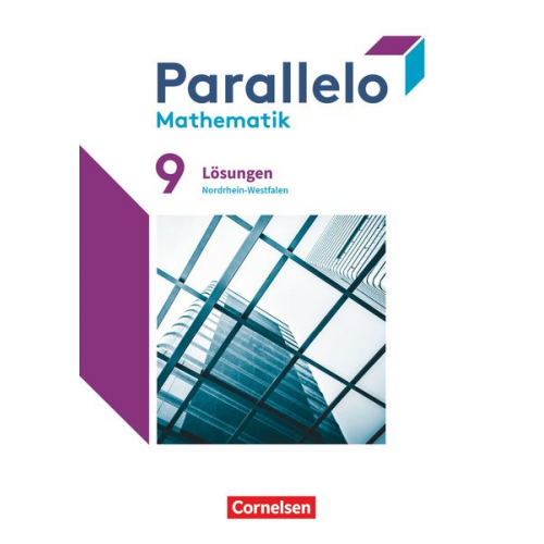 Parallelo 9. Schuljahr. Nordrhein-Westfalen - Lösungen zum Schülerbuch