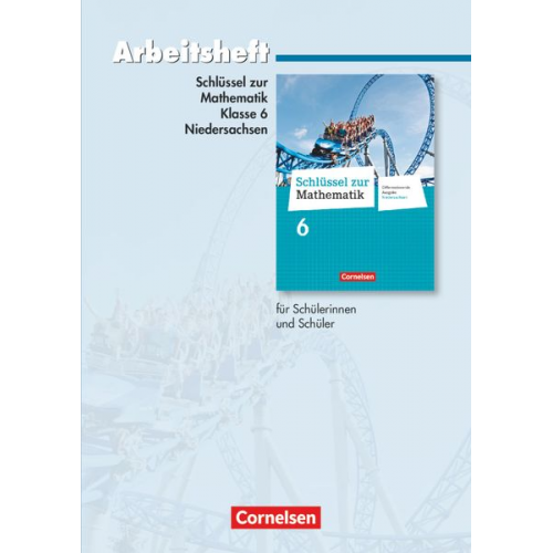 Schlüssel zur Mathematik 6. Schuljahr. Arbeitsheft mit eingelegten Lösungen. Differenzierende Ausgabe Niedersachsen