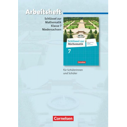 Schlüssel zur Mathematik 7. Schuljahr. Arbeitsheft mit eingelegten Lösungen. Differenzierende Ausgabe Niedersachsen