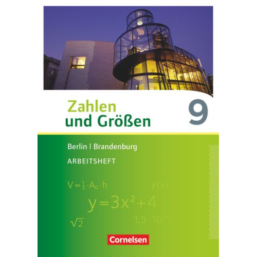 Zahlen und Größen 9. Schuljahr - Berlin und Brandenburg - Arbeitsheft mit Online-Lösungen