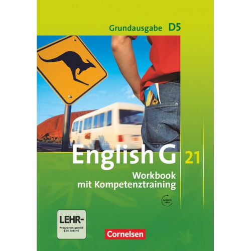 Jennifer Seidl - English G 21. Grundausgabe D 5. Workbook mit Audio online