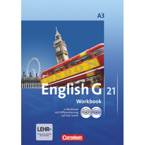 Jennifer Seidl - English G 21 A/3/7. SJ WB mit CD-ROM