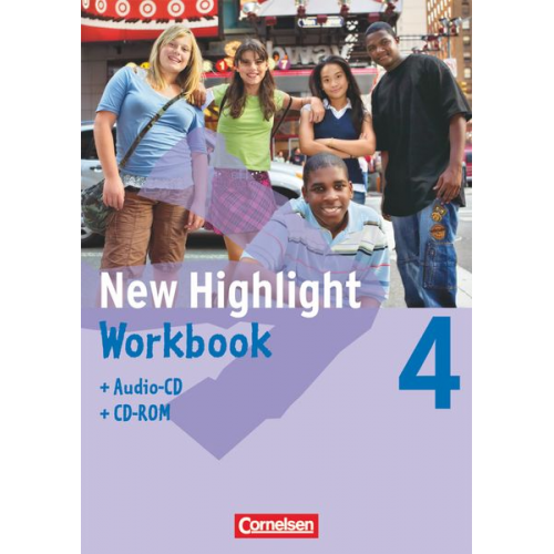 Gwen Berwick - New Highlight 4: 8. Schuljahr. Workbook mit CD-ROM und Text-CD