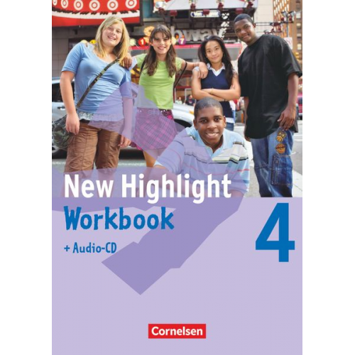 Gwen Berwick - New Highlight 4: 8. Schuljahr. Workbook mit Text-CD