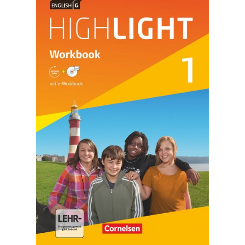 Sydney Thorne Gwen Berwick - English G Highlight 1: 5. Schuljahr. Workbook mit CD-ROM (e-Workbook) und Audios online. Hauptschule