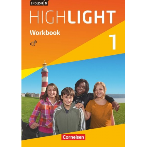 Sydney Thorne Gwen Berwick - English G Highlight 1: 5. Schuljahr. Workbook mit Audios online. Hauptschule