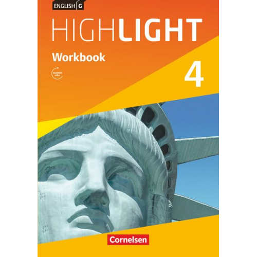 Sydney Thorne Gwen Berwick - English G Highlight 4: 8. Schuljahr. Workbook mit Audios Online Hauptschule