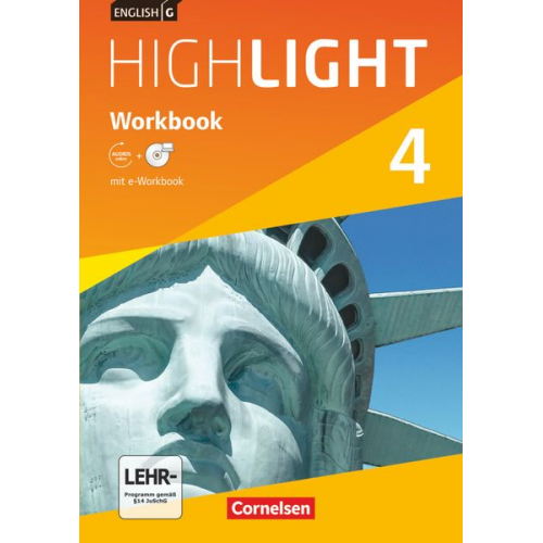 Gwen Berwick - English G Highlight Band 4: 8. Schuljahr - Hauptschule - Workbook mit e-Workbook und Audios online