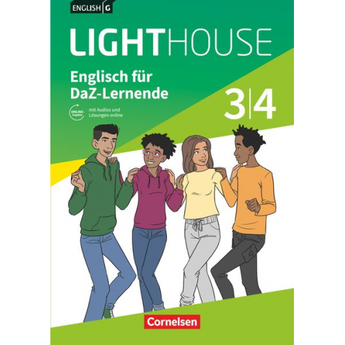 Berit Rudolph Priscilla Lavodrama - English G Lighthouse Band 3/4: 7./8. Schuljahr - Englisch für DaZ-Ler. Workbook mit Audios und Lösungen online