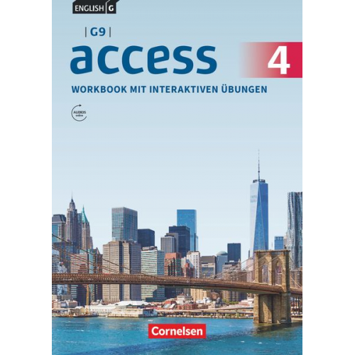 English G Access - G9 - Band 4: 8. Schuljahr - Workbook mit interaktiven Übungen online