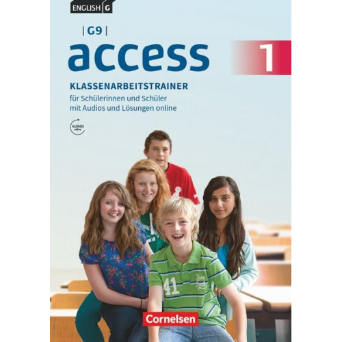 Bärbel Schweitzer - English G Access - G9 - Band 1: 5. Schuljahr - Klassenarbeitstrainer mit Audios und Lösungen online