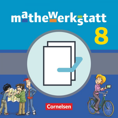 Mathewerkstatt 8. Schuljahr. Schülerbuch mit Materialblock. Mittlerer Schulabschluss - Allgemeine Ausgabe