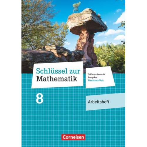 Schlüssel zur Mathematik 8. Schuljahr - Differenzierende Ausgabe Rheinland-Pfalz - Arbeitsheft mit Online-Lösungen