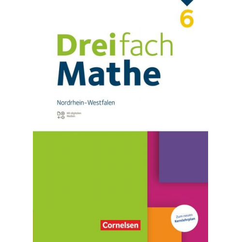 Dreifach Mathe 6. Schuljahr - Nordrhein-Westfalen - Schülerbuch