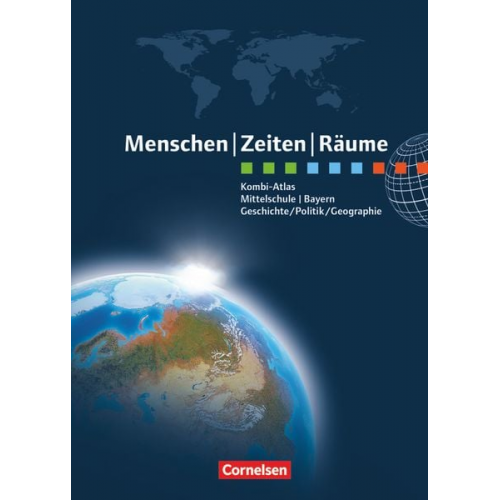 Menschen Zeiten Räume - Kombi-Atlas für Bayern mit Arbeitsheft