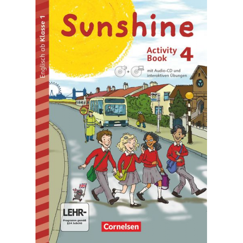 Caroline Schröder Stefanie Keller Tanja Beattie Nadine Kerler Daniela Röbers - Sunshine - Early Start Edition 4. Schuljahr - Nordrhein-Westfalen - Activity Book mit interaktiven Übungen auf scook.de