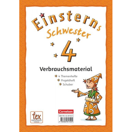 Einsterns Schwester 4. Schuljahr - Themenhefte 1-4 und Projektheft mit Schuber